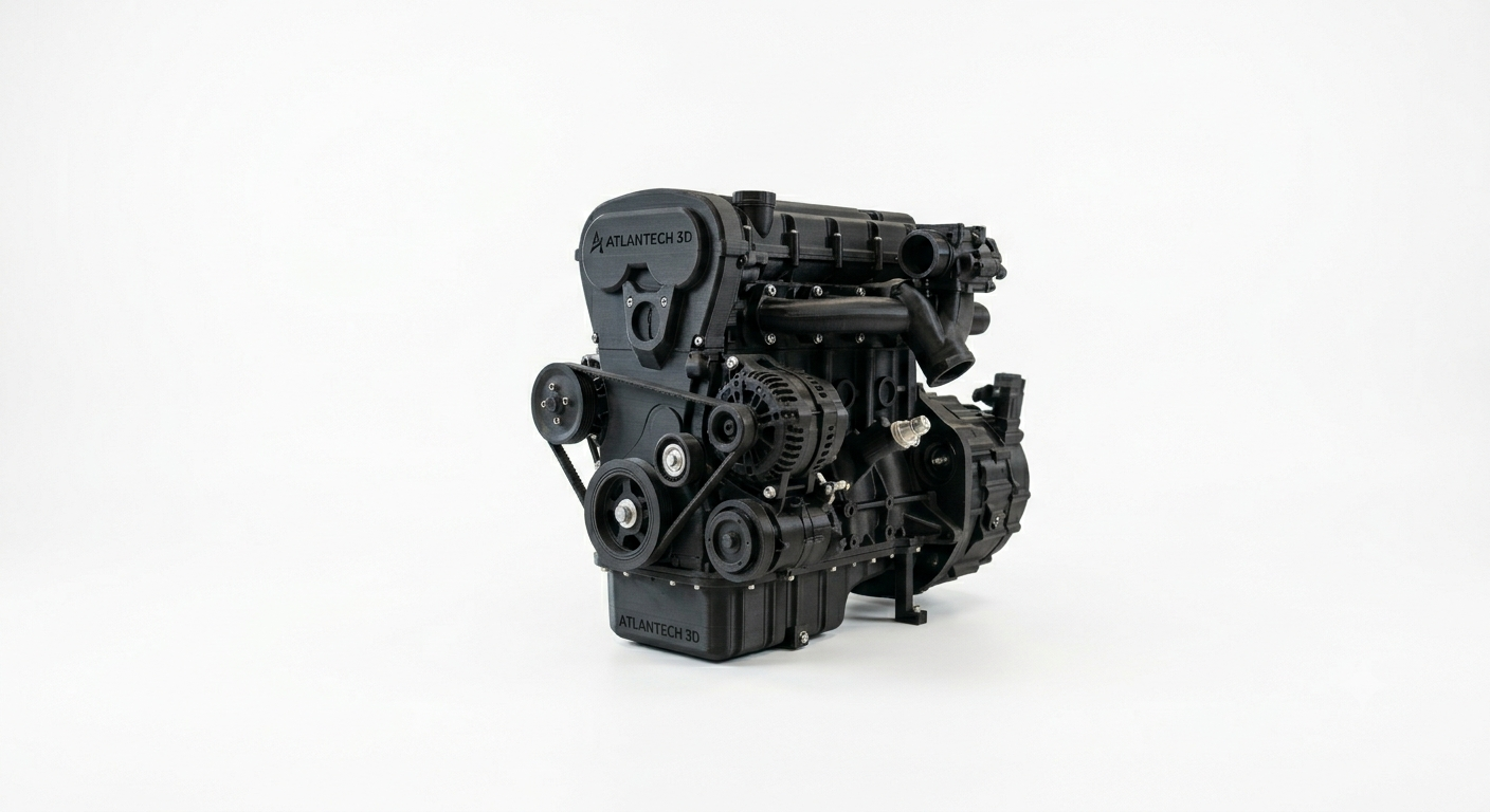 Prototype fonctionnel — moteur imprimé en 3D